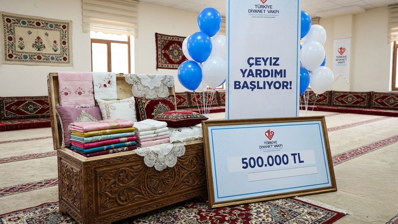 TDV çeyiz yardımı başlıyor! Nişanlı çiftlere 500 bin TL destek