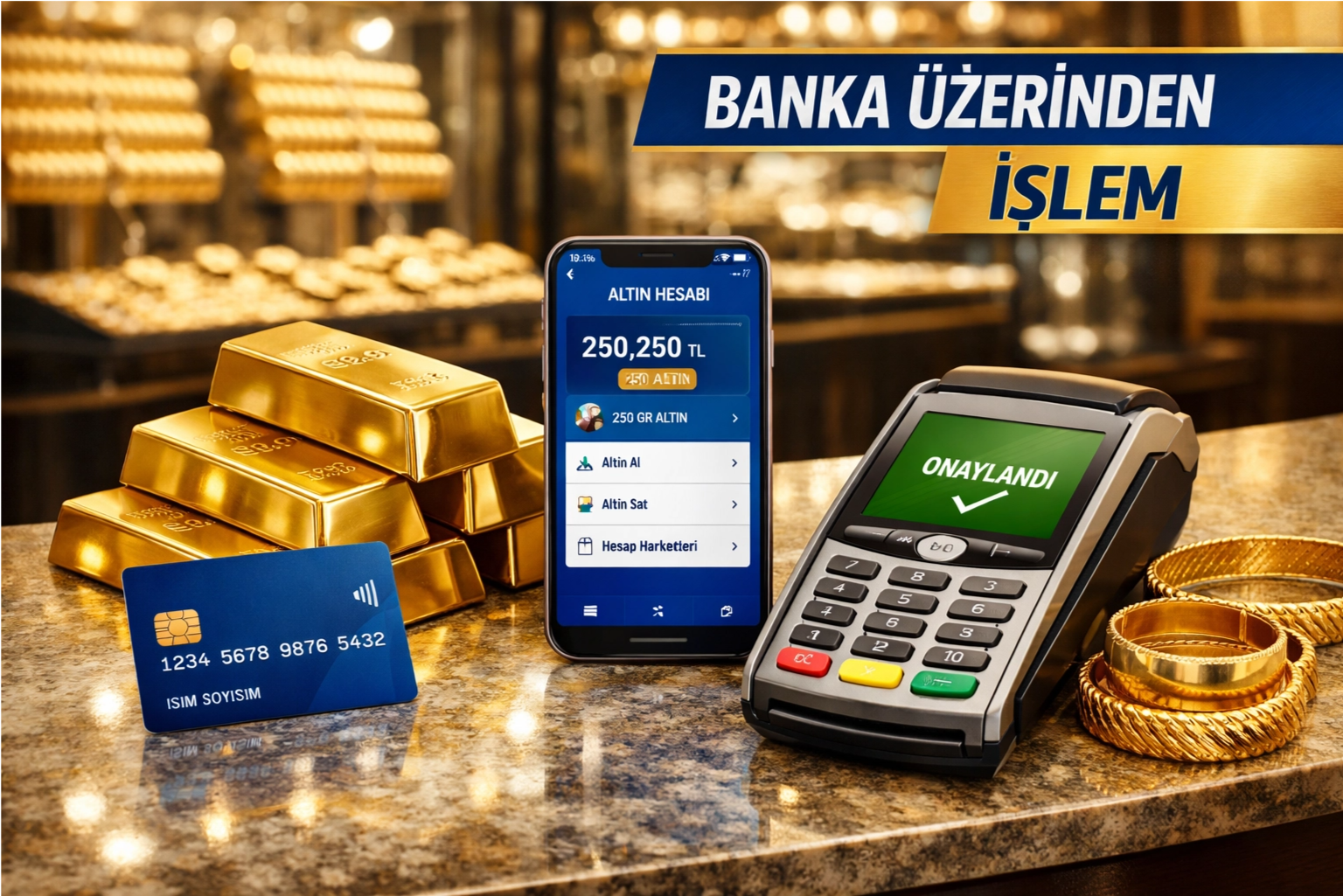 Kuyumcularda Nakit Dönemi Bitiyor: Altın İşlemleri Banka Üzerinden Yapılacak